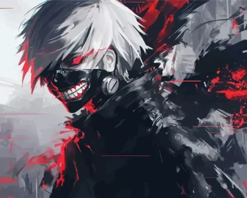 Aesthetic Tokyo Ghoul Art Diamond Painting