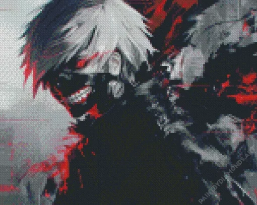 Aesthetic Tokyo Ghoul Art Diamond Painting