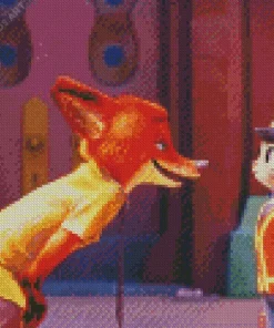 Aesthetic Zootopia Diamond Painting