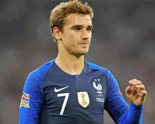 Antoine Griezmann Diamond Painting