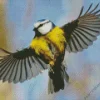 Bird Blue Tit Diamond Painting