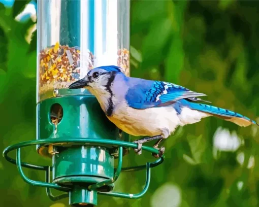 Bird Feeder Diamond Painting