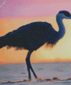 Bird Silhouette Diamond Painting