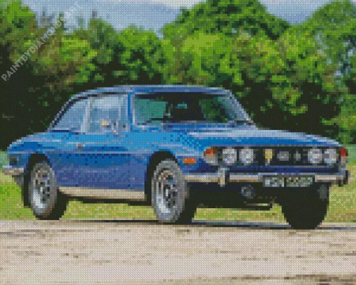 Blue Triumph Stag Diamond Painting