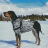 Bluetick Coonhound Diamond Painting