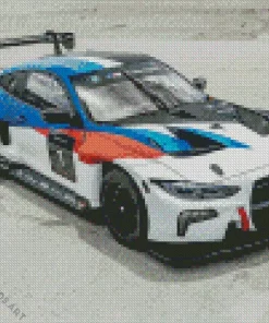 BMW Race Car Diamond Painting