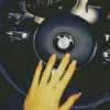 BMW Steering Wheel With Hand Diamond Painting