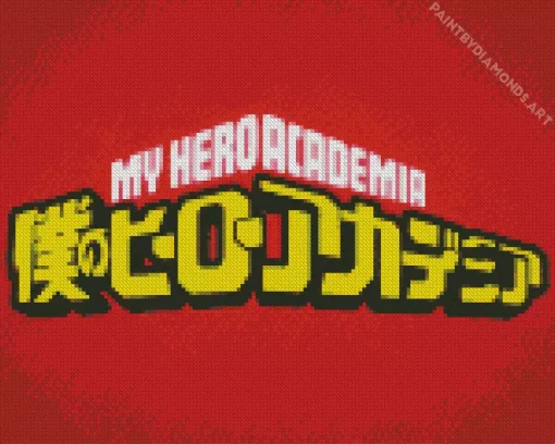 BNHA Logo Diamond Painting