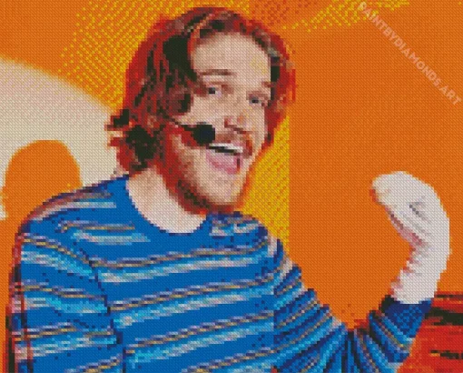 Bo Burnham Comedian Diamond Painting