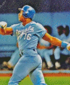 Bo Jackson Diamond Painting