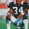 Bo Jackson Number 34 Diamond Painting