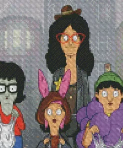 Bobs Burgers Halloween Diamond Painting