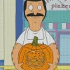 Bobs Burgers Pumpkin Diamond Painting