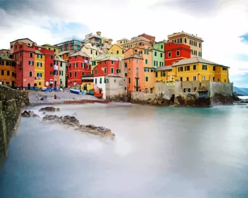 Boccadasse Italy Diamond Painting