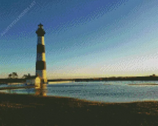 Bodie Island Lighthouse North Carolina Diamond Painting