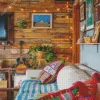 Bohemian Cabin Diamond Painting