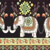 Bohemian Elephants Diamond Painting