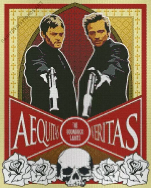 Boondocks Saints Poster Diamond Painting