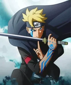 Boruto Uzumaki Diamond Painting