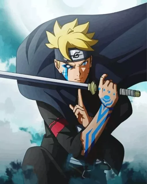 Boruto Uzumaki Diamond Painting