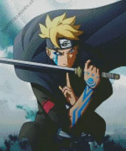 Boruto Uzumaki Diamond Painting