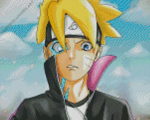 Boruto Uzumaki Naruto Diamond Painting