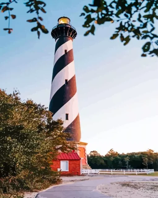 Cape Hatteras Lighthouse Diamond Painting