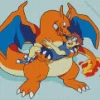 Charizard Hugging Diamond Painting