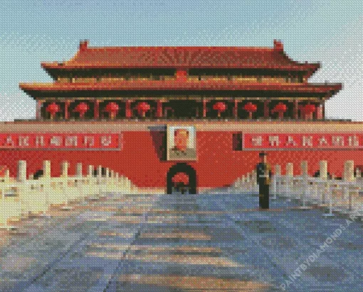 China Forbidden City Diamond Painting