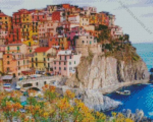 Cinque Terre Italy Diamond Painting