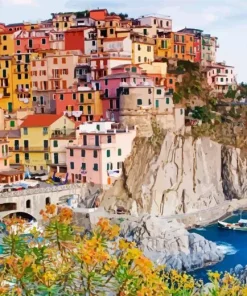 Cinque Terre Italy Diamond Painting