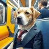 Classy Dog In A Suit Diamond Painting