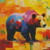 Colorful Bear Diamond Painting