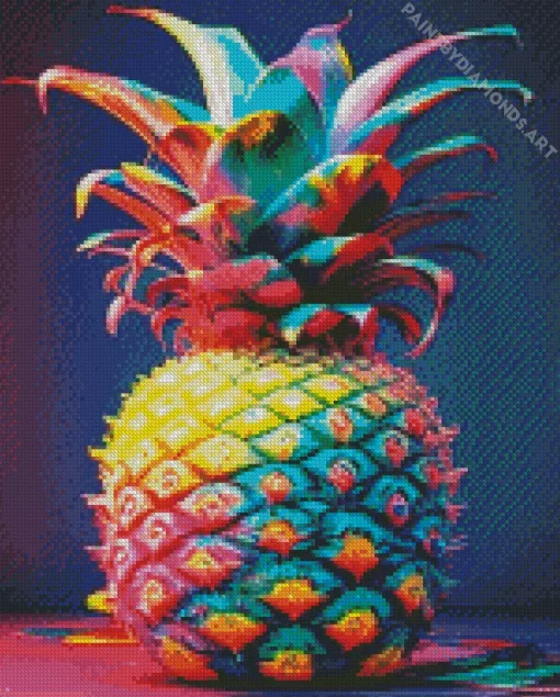 Colorful Pineapple Diamond Painting