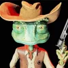 Cowboy Rango Character Diamond Painting