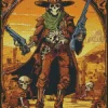 Cowboy Skeleton Diamond Painting