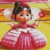 Cute Vanellope Von Schweetz Diamond Painting