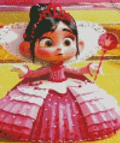 Cute Vanellope Von Schweetz Diamond Painting