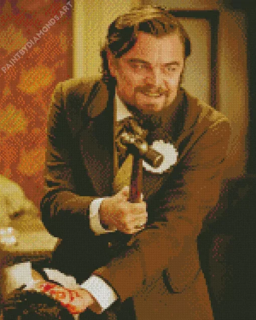 Dicaprio Django Art Diamond Painting