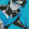 Dick Grayson Nightwing Diamond Painting