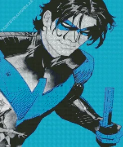 Dick Grayson Nightwing Diamond Painting