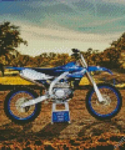 Dirt Bike Yamaha Art Diamond Painting