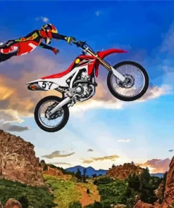 Dirtbike Diamond Painting