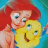 Disney Flounder Diamond Painting