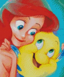 Disney Flounder Diamond Painting