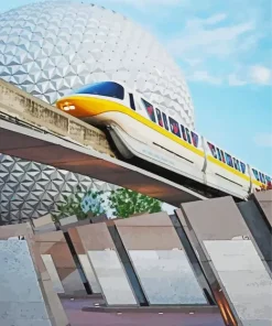 Disney Monorail Diamond Painting