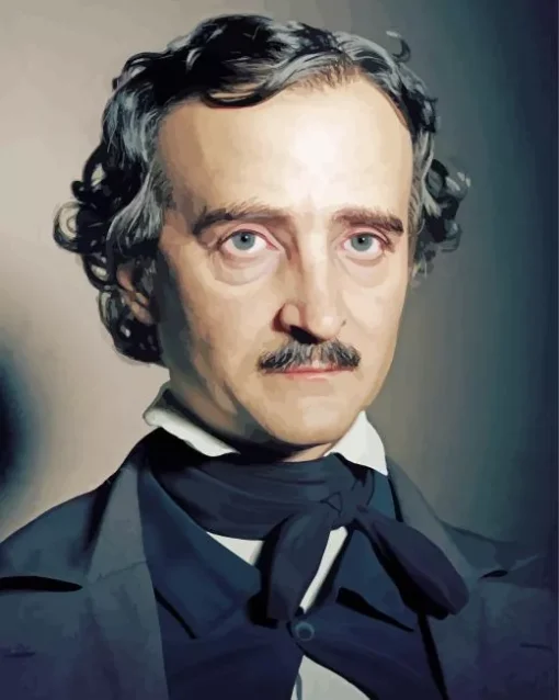 Edgar Allan Poe Diamond Painting