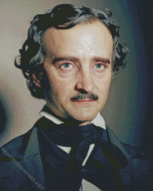 Edgar Allan Poe Diamond Painting