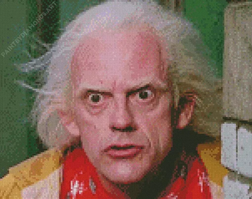 Emmett Brown Diamond Painting