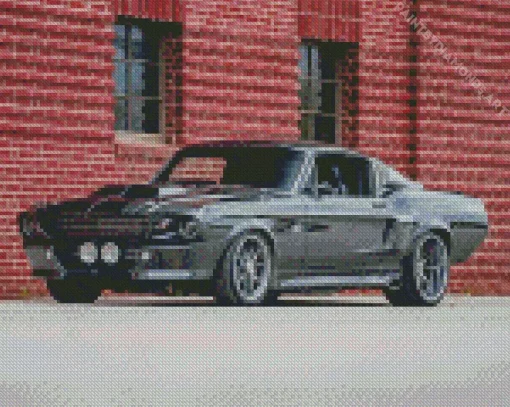 Ford Hitman Mustang Diamond Painting